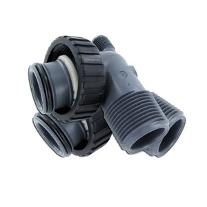 Clack WS1 1" Plastic Male NPT Elbow Assembly