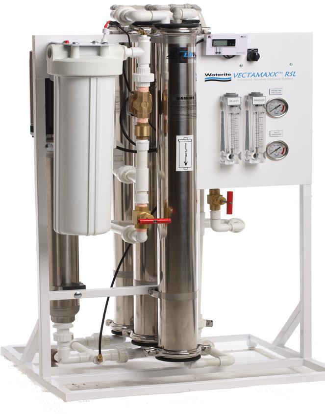 Waterite Vectamaxx RSLHP4800 gpd High Pressure Reverse Osmosis System