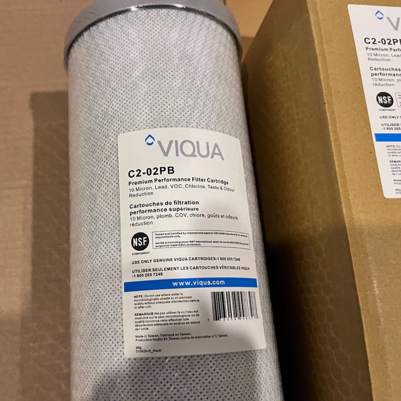 Viqua 20" BB Lead Removal Filter 10 M C2-02PB