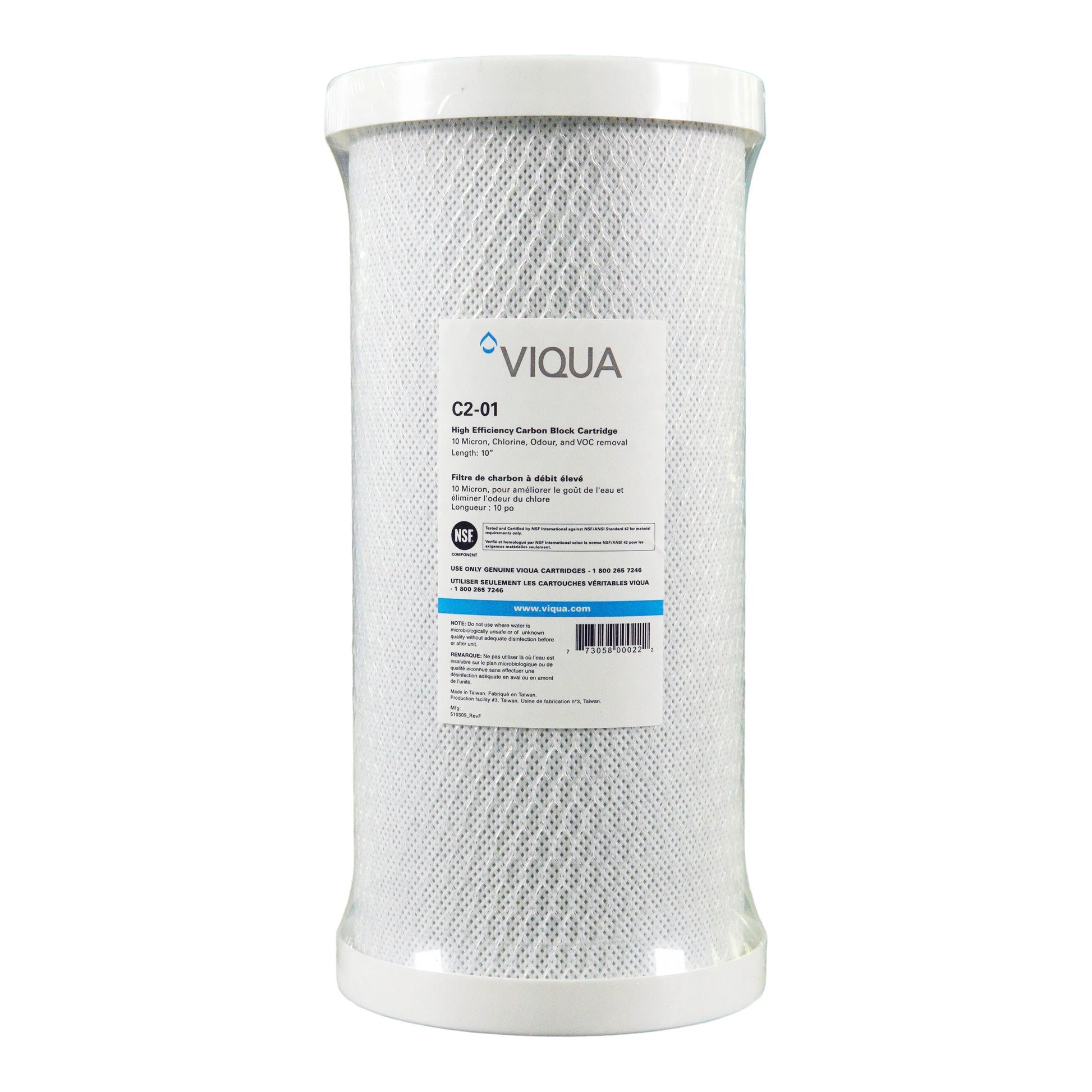 Viqua C2-01 Carbon Block Filter Cartridge