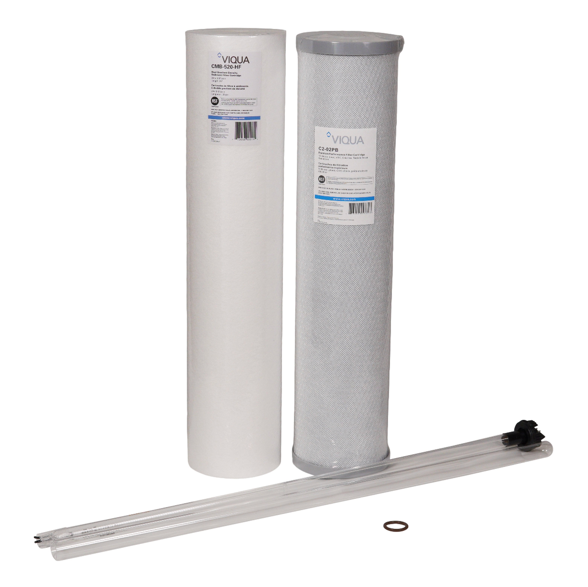 Viqua IHS22-E4 Genuine Replacement UV Lamp, Sleeve and Filters | Bundle