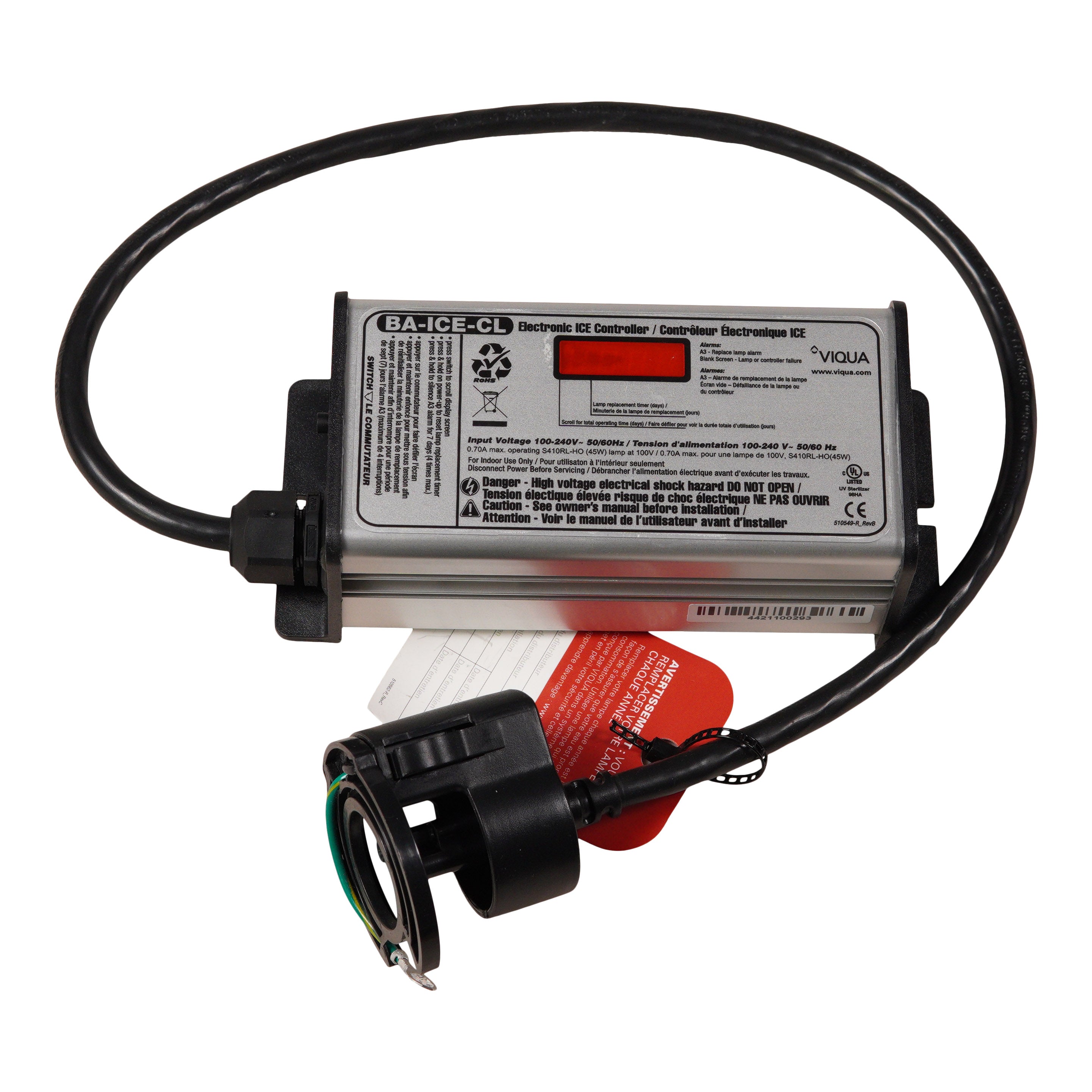 Viqua/Sterilight UV Replacement Controller Part BA-ICE-CL