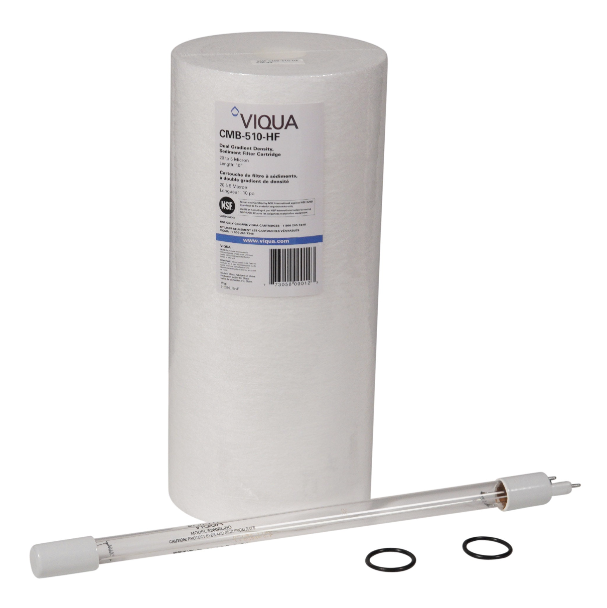 Viqua VH200-F10 Genuine Replacement UV Lamp and Filter Bundle