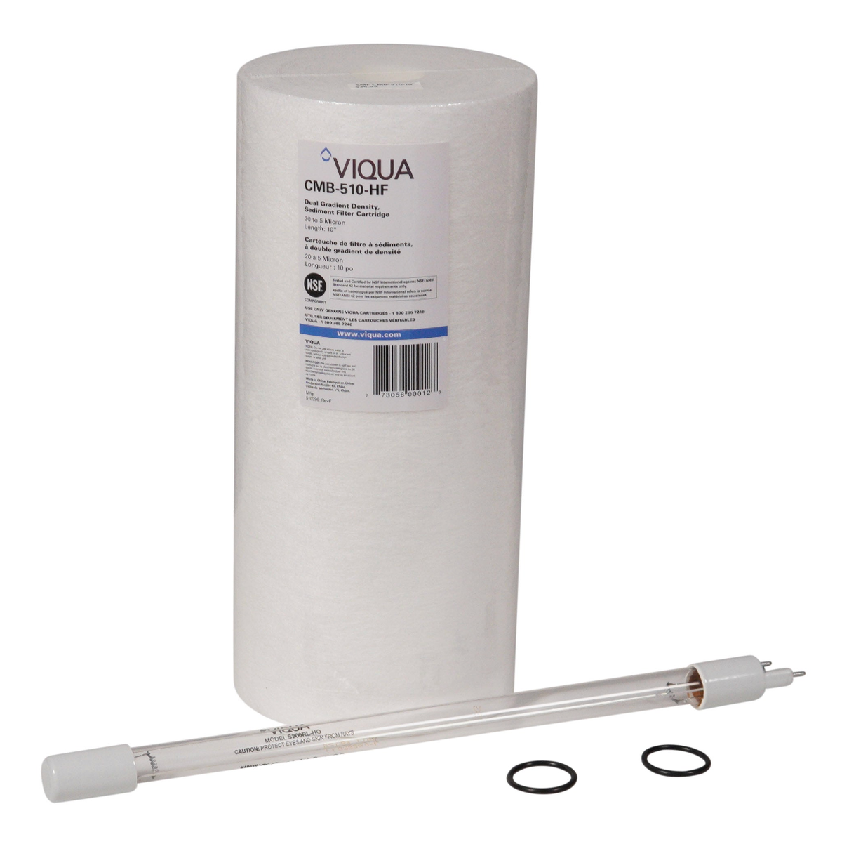 Viqua VH200-F10 Genuine Replacement UV Lamp and Filter Bundle