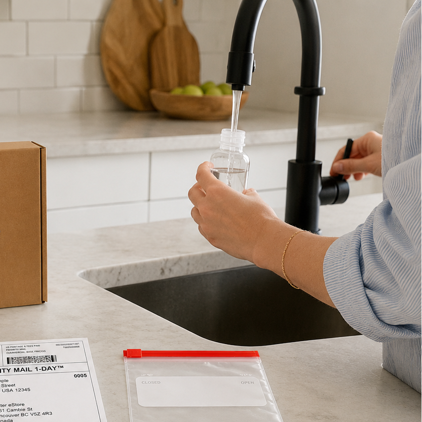 Water Test Kit with Expert Analysis & Guided Solutions