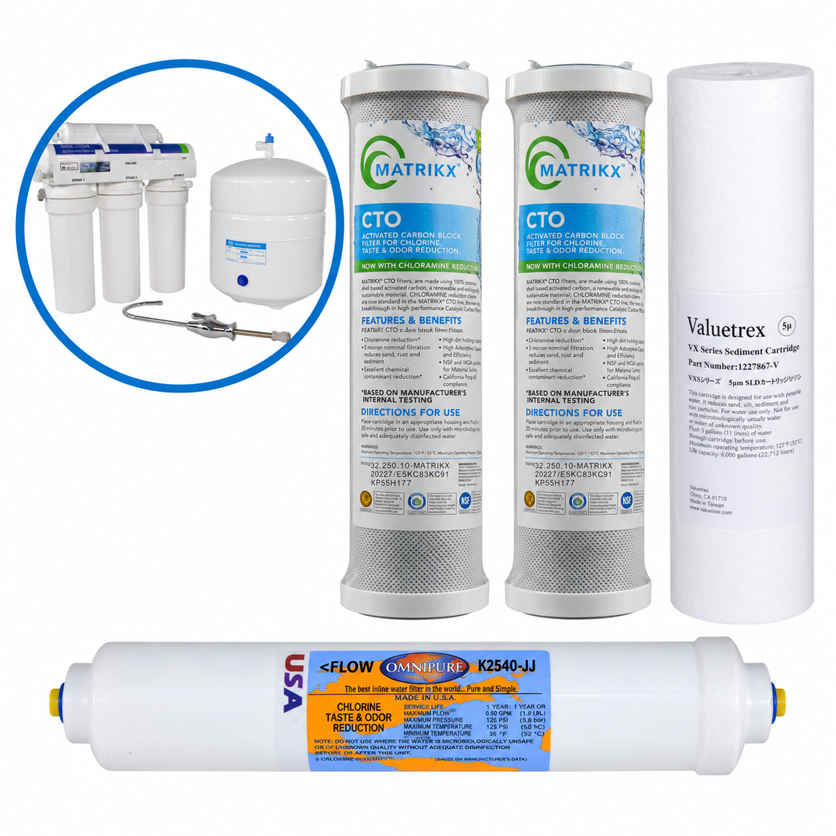 HUM Water Saver 75 RO Annual Care Kit
