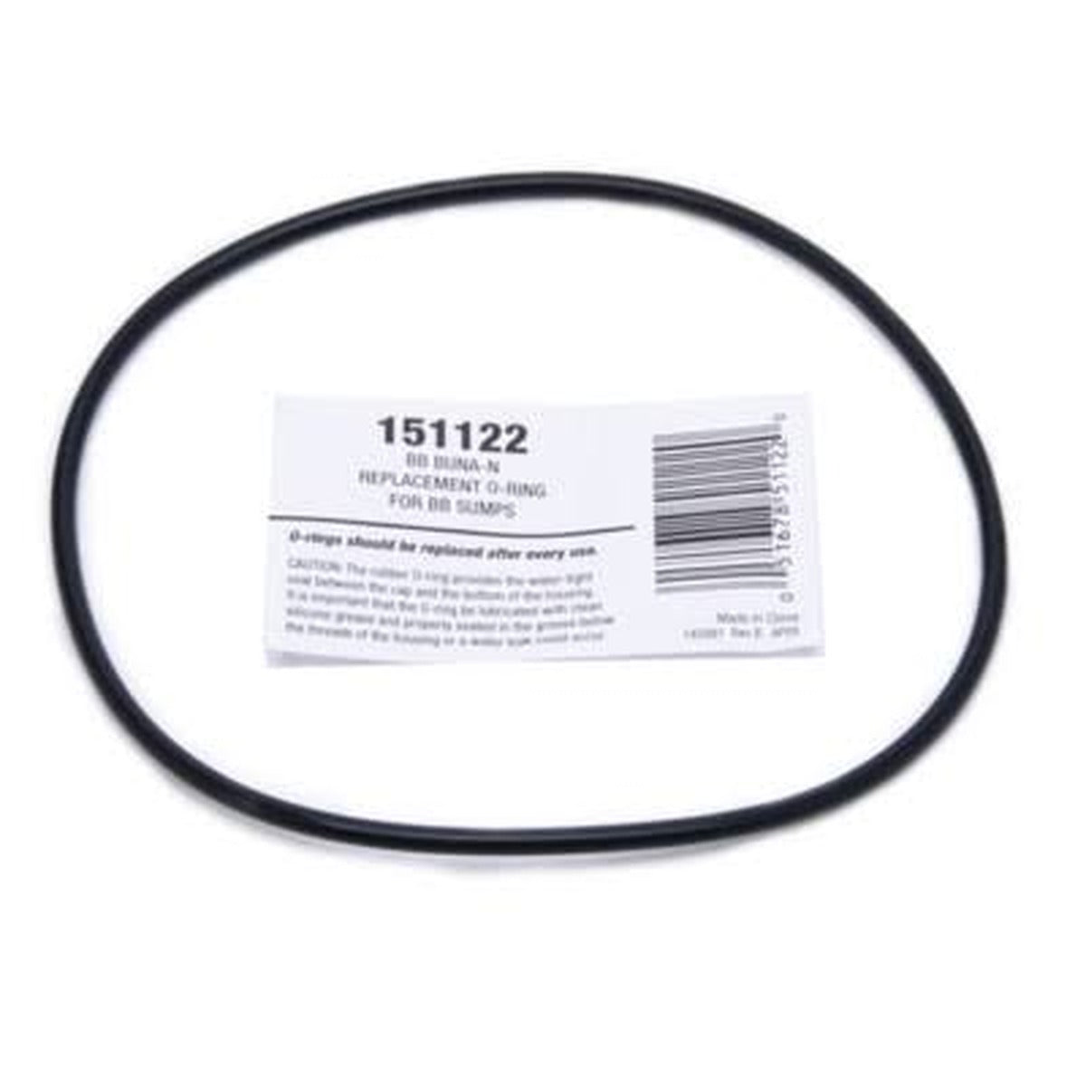 Pentair Pentek 151122 OR-100 Big Blue O-ring with part tag