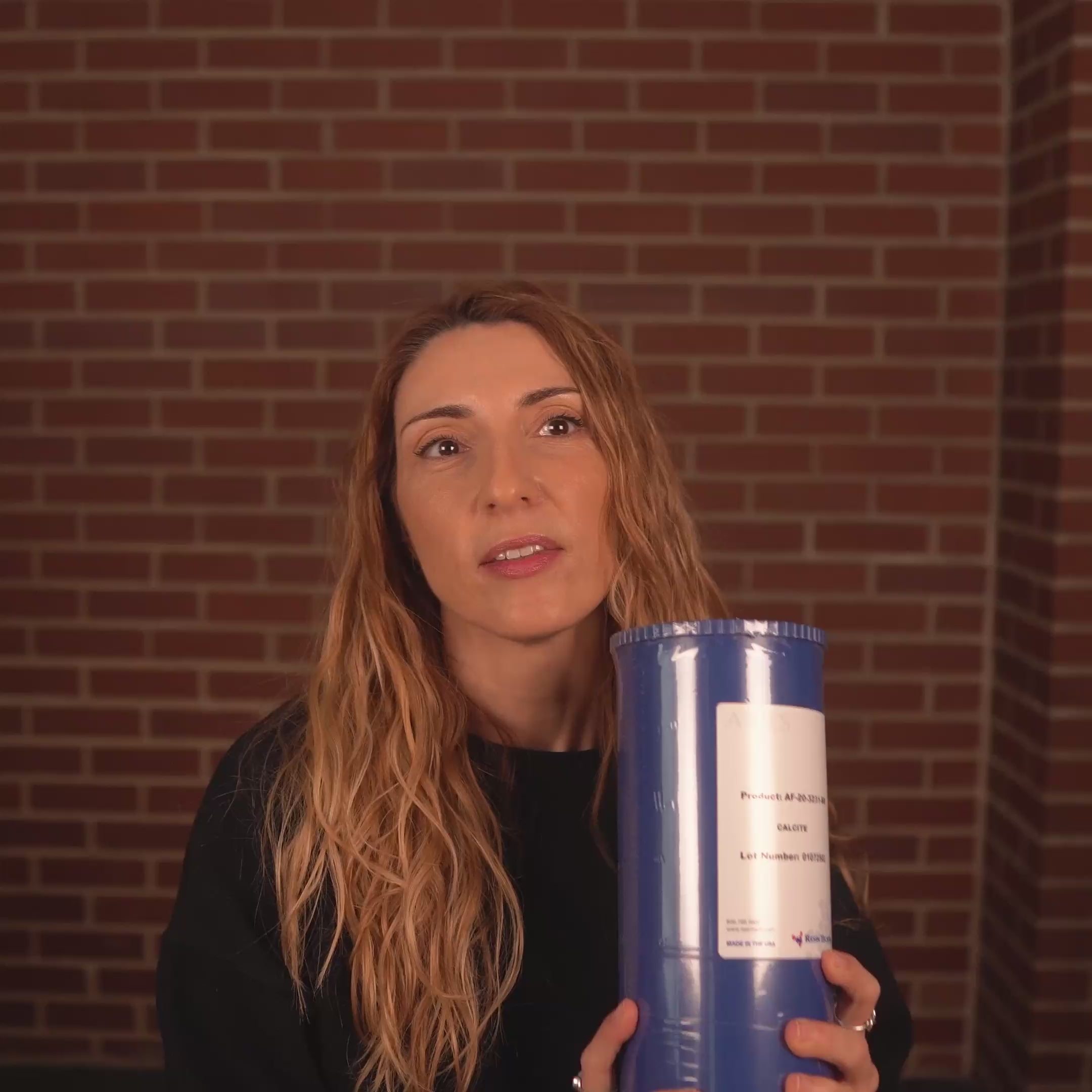 Load video: Aries Filter Works 20" BB Calcite Filter