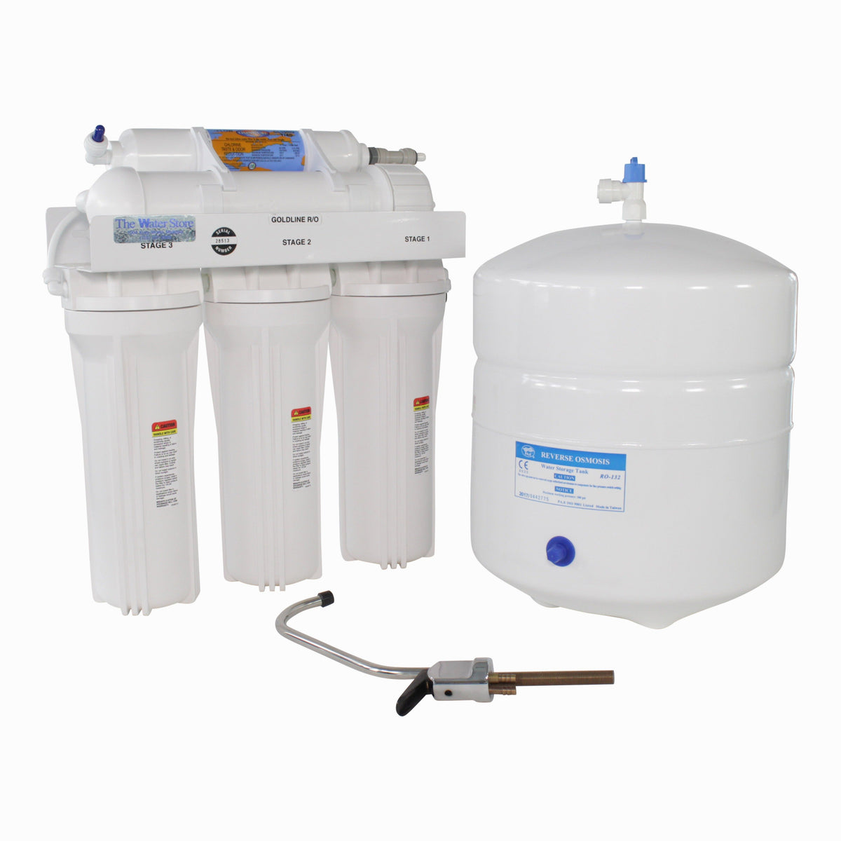 Goldline Reverse Osmosis System with 50 Gallons Per Day