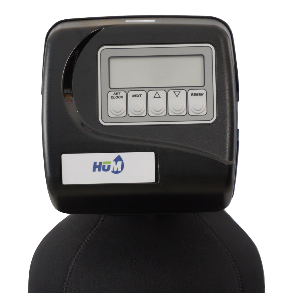 HUM 1" Metered Premium Water Softener Valve Front