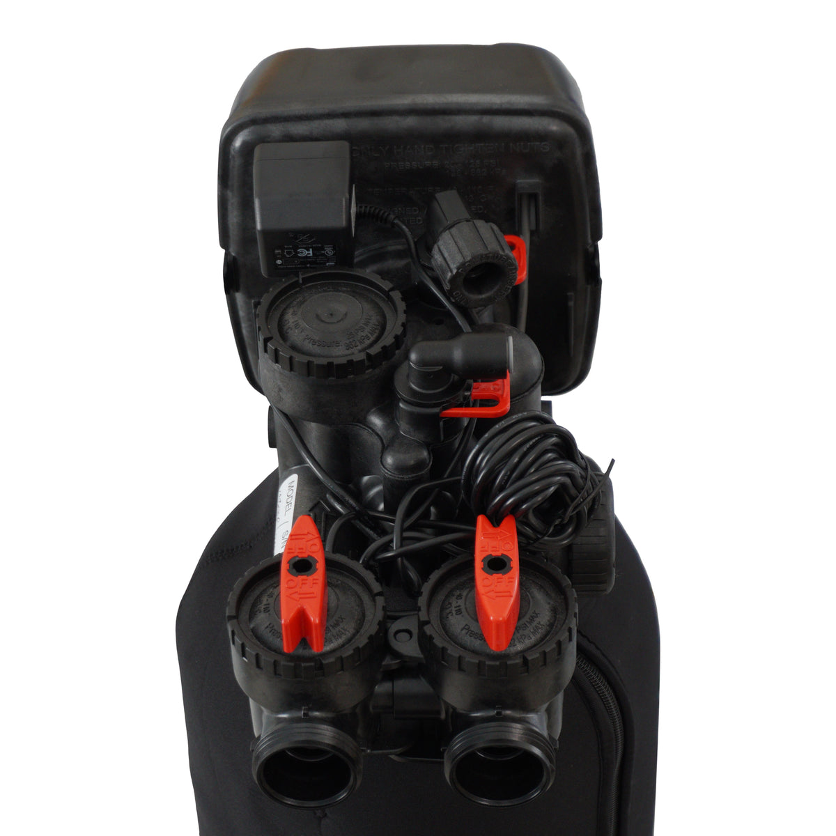 HUM Metered Water Softener 60K  Top View