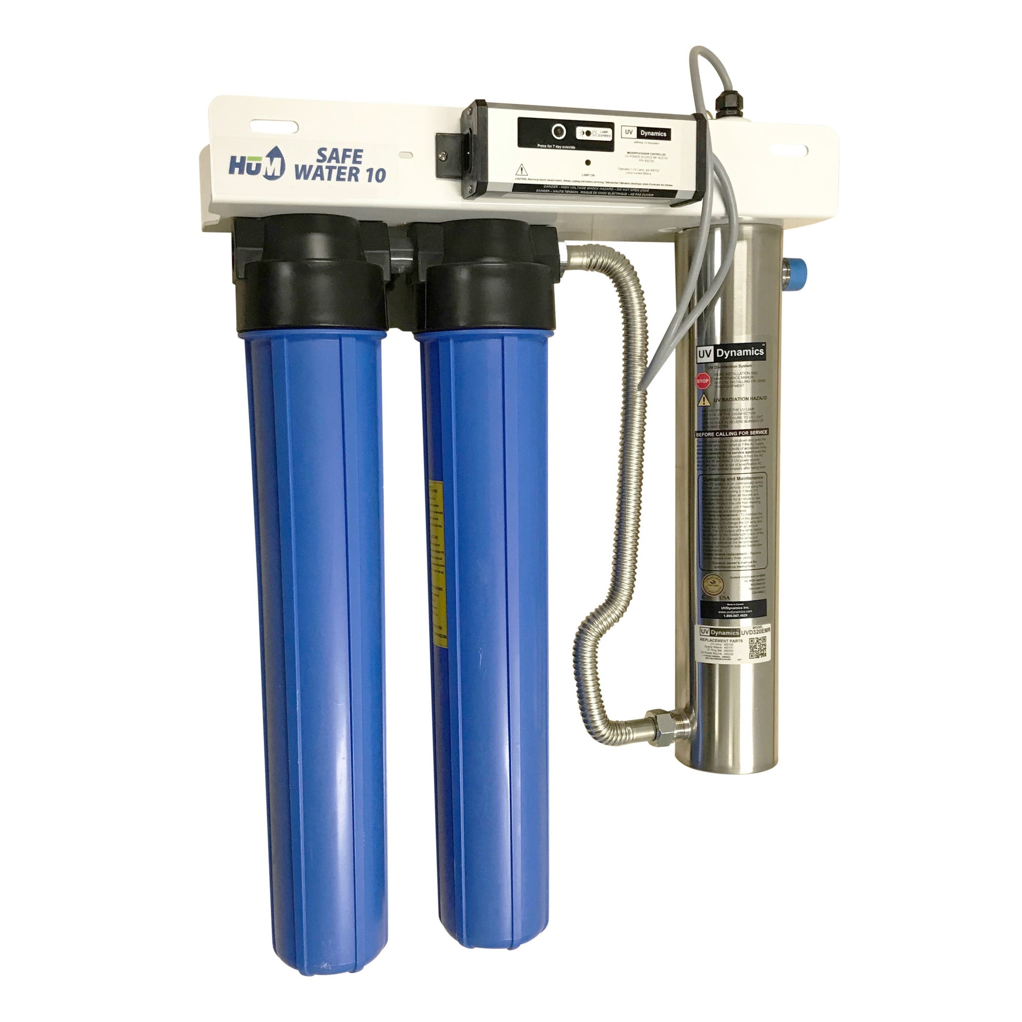 HUM Safe Water 10 GPM Minirack UV System