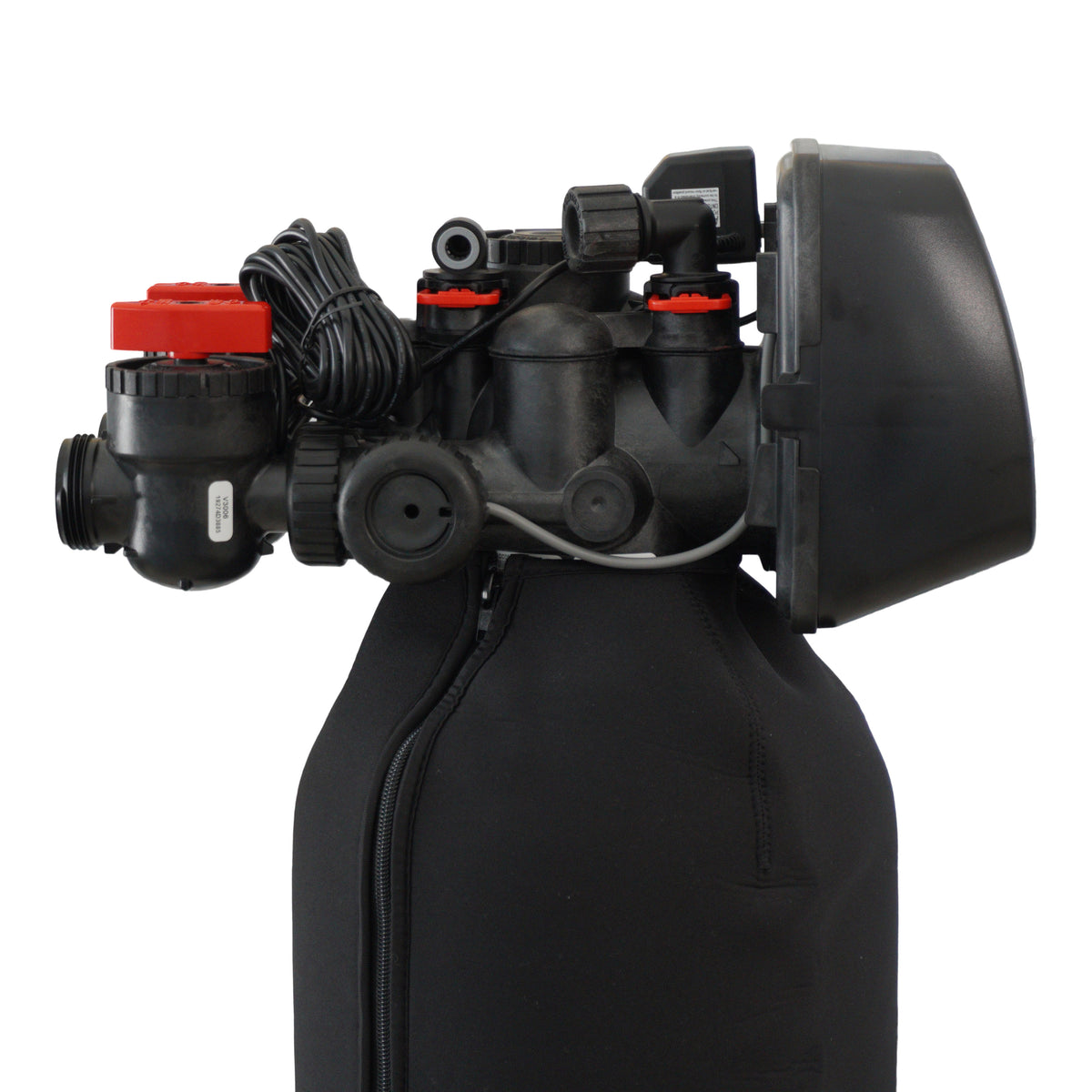 HUM 1&quot; CC Metered Water Softener Valve Side View