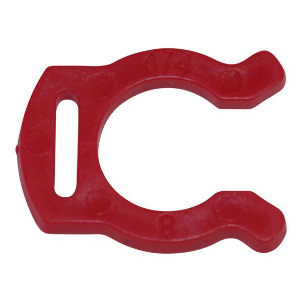 John Guest Locking Clip 1/4" #PIC1808R Free Shipping