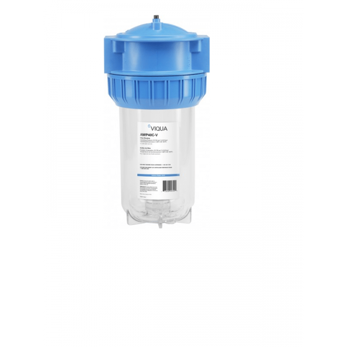 Viqua AWP40C-V 10" BB Clear Filter Housing