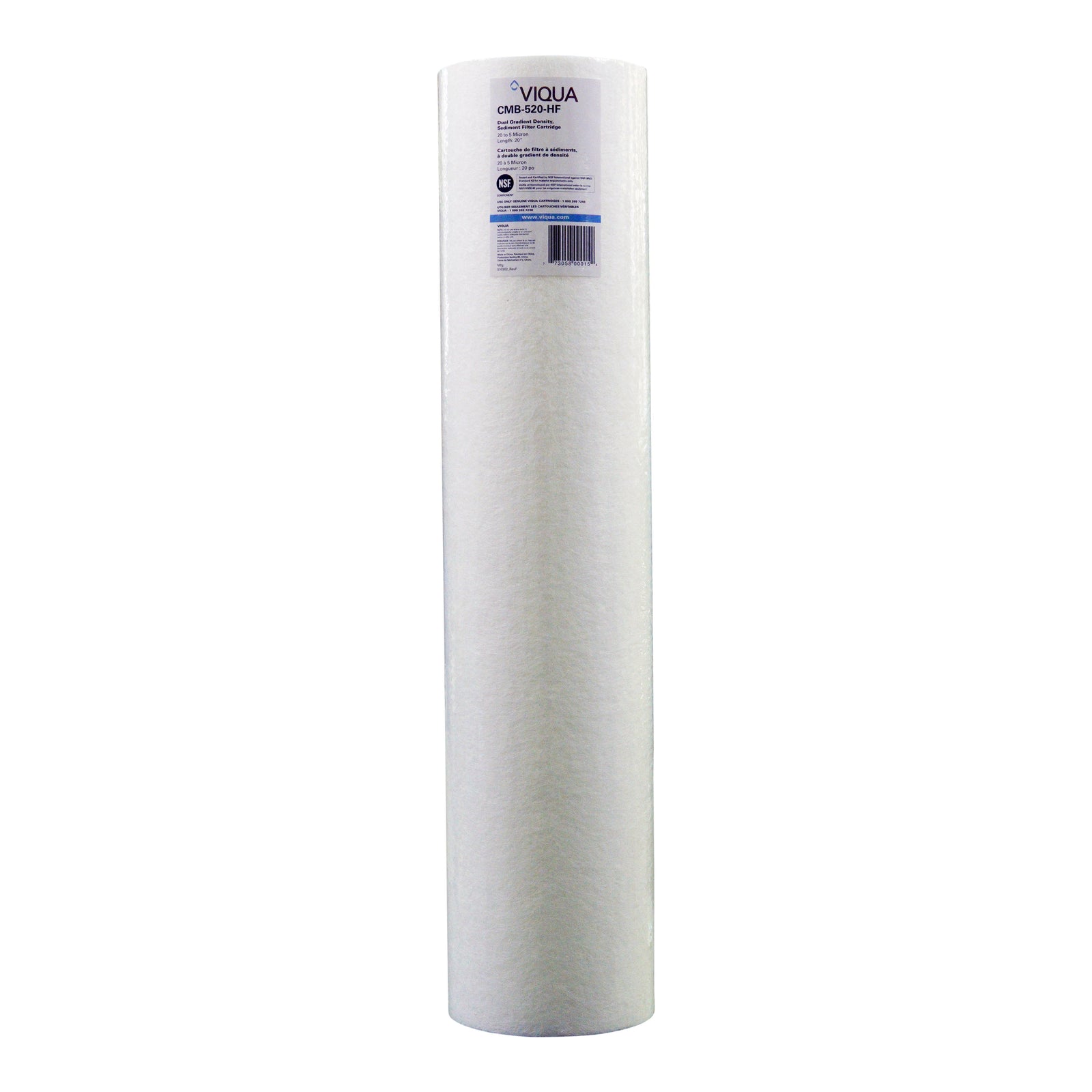 Viqua 20" 20 to 5 Micron Sediment Filter #SMF CMB-520-HF
