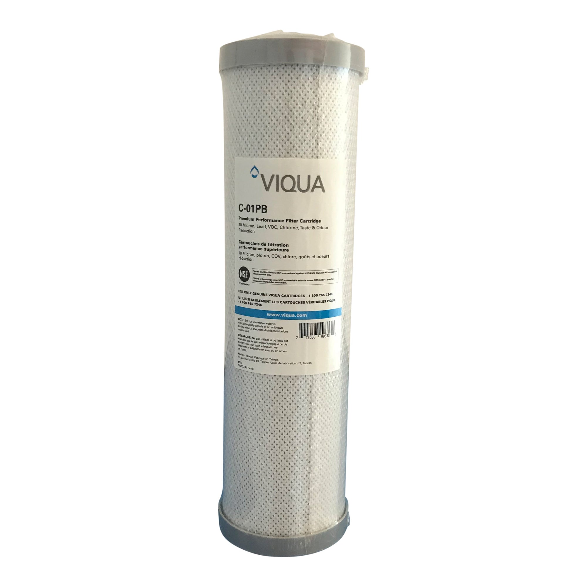 Viqua 10", CARBON/LEAD pre filter for 10" VT1-DWS