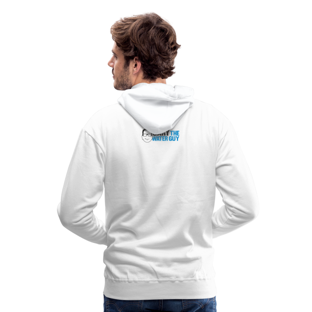 Men’s Buy a Filter or Be a Filter Premium Hoodie - white