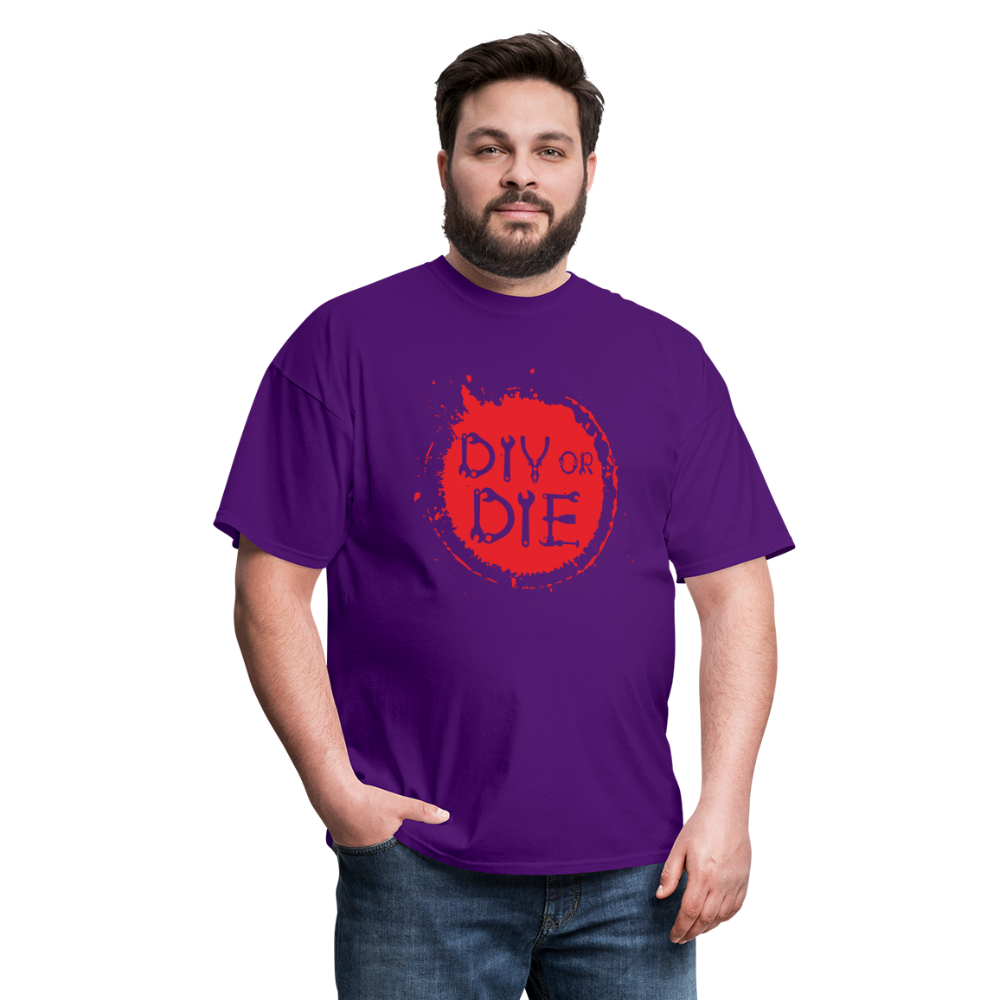 Unisex DIY or Die T-Shirt - purple